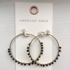 American Eagle hoop earrings